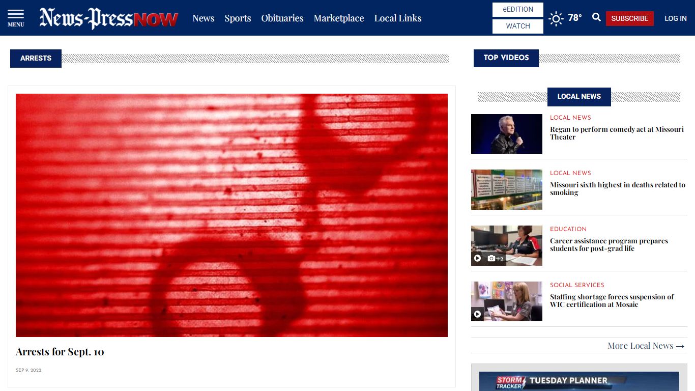Arrests | newspressnow.com